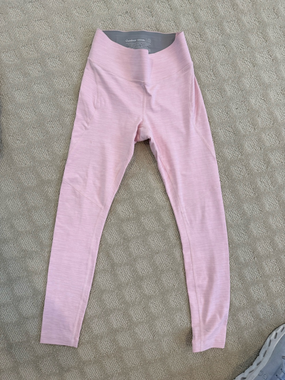Outdoor Voices Light Pink Leggings